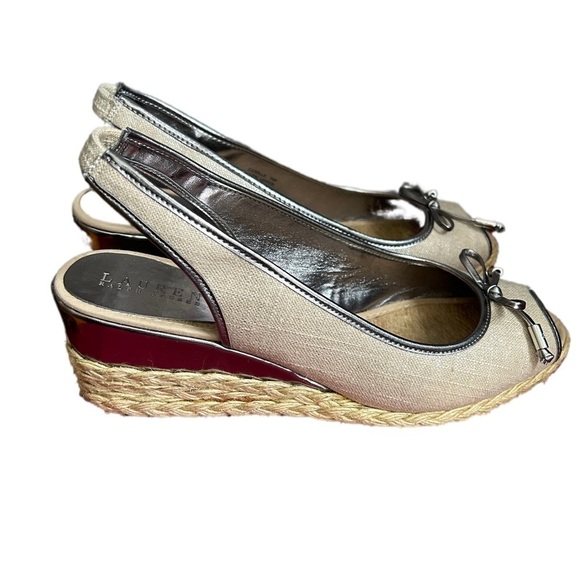 Ralph Lauren Camille wedges - Picture 1 of 11